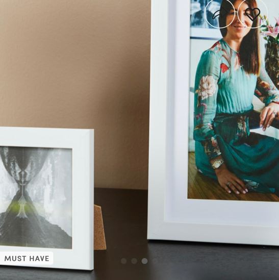 Set of 5 frames by Home centre UAE