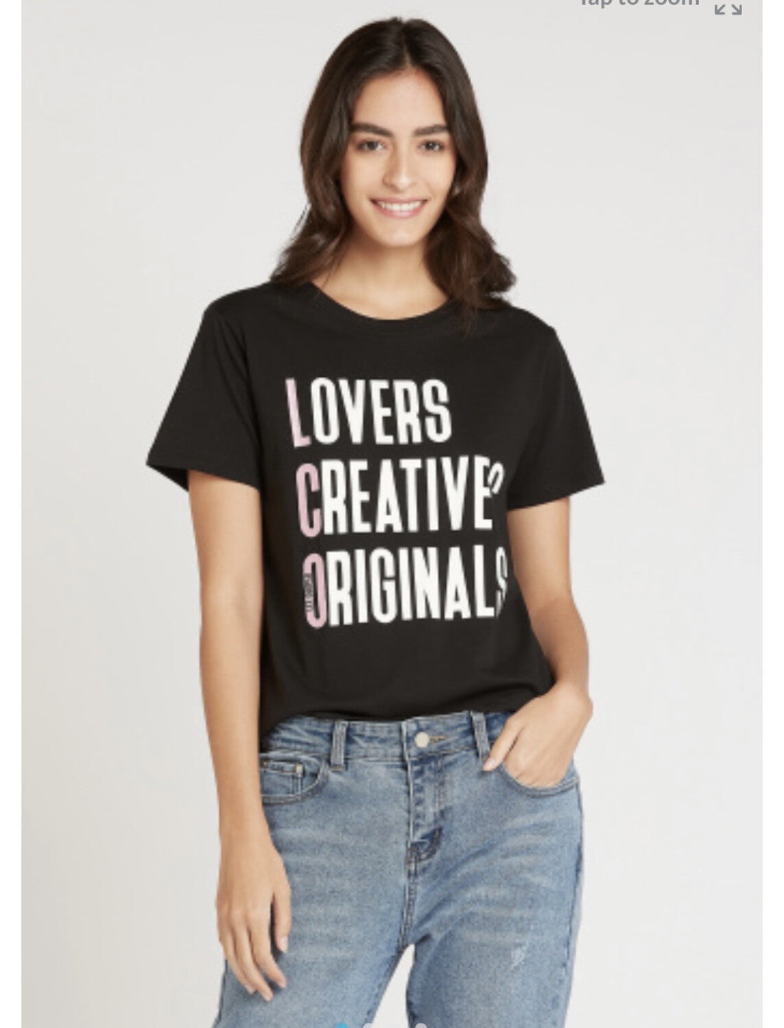 Lee Cooper Slogan Print T-Shirt
