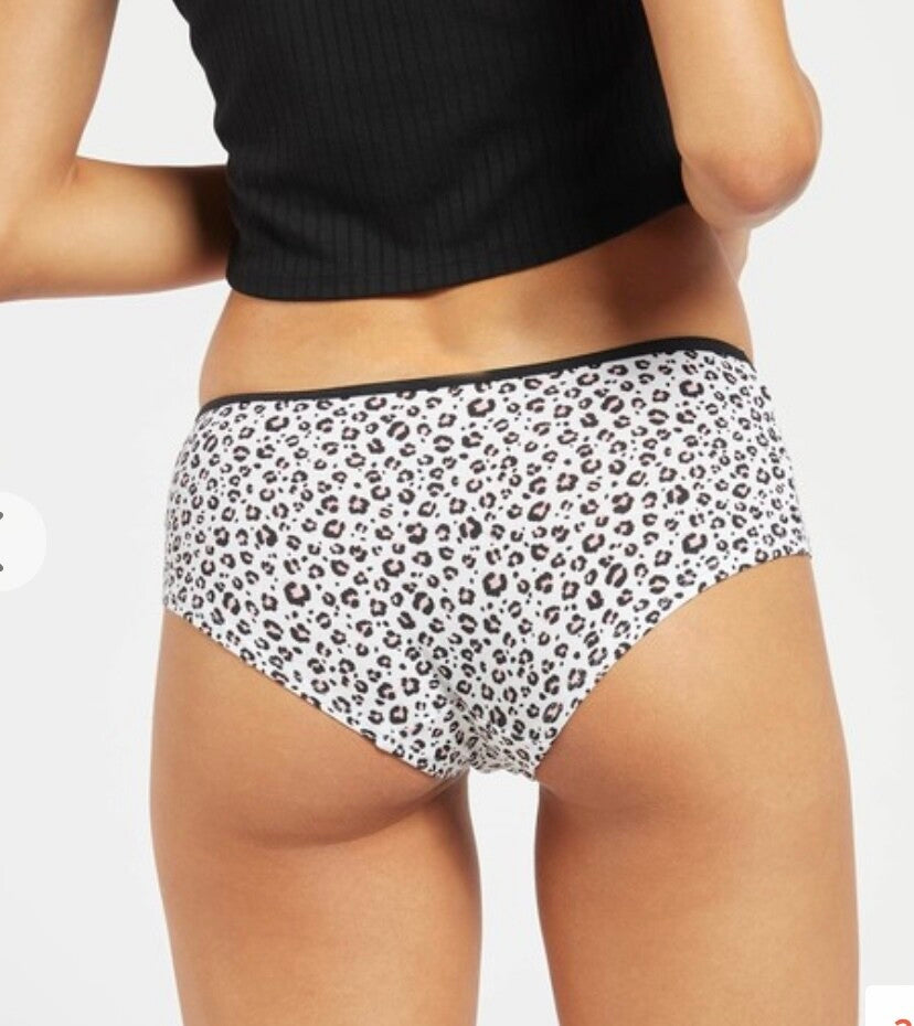 Cheetah Print Boy Shorts - Pack of 5