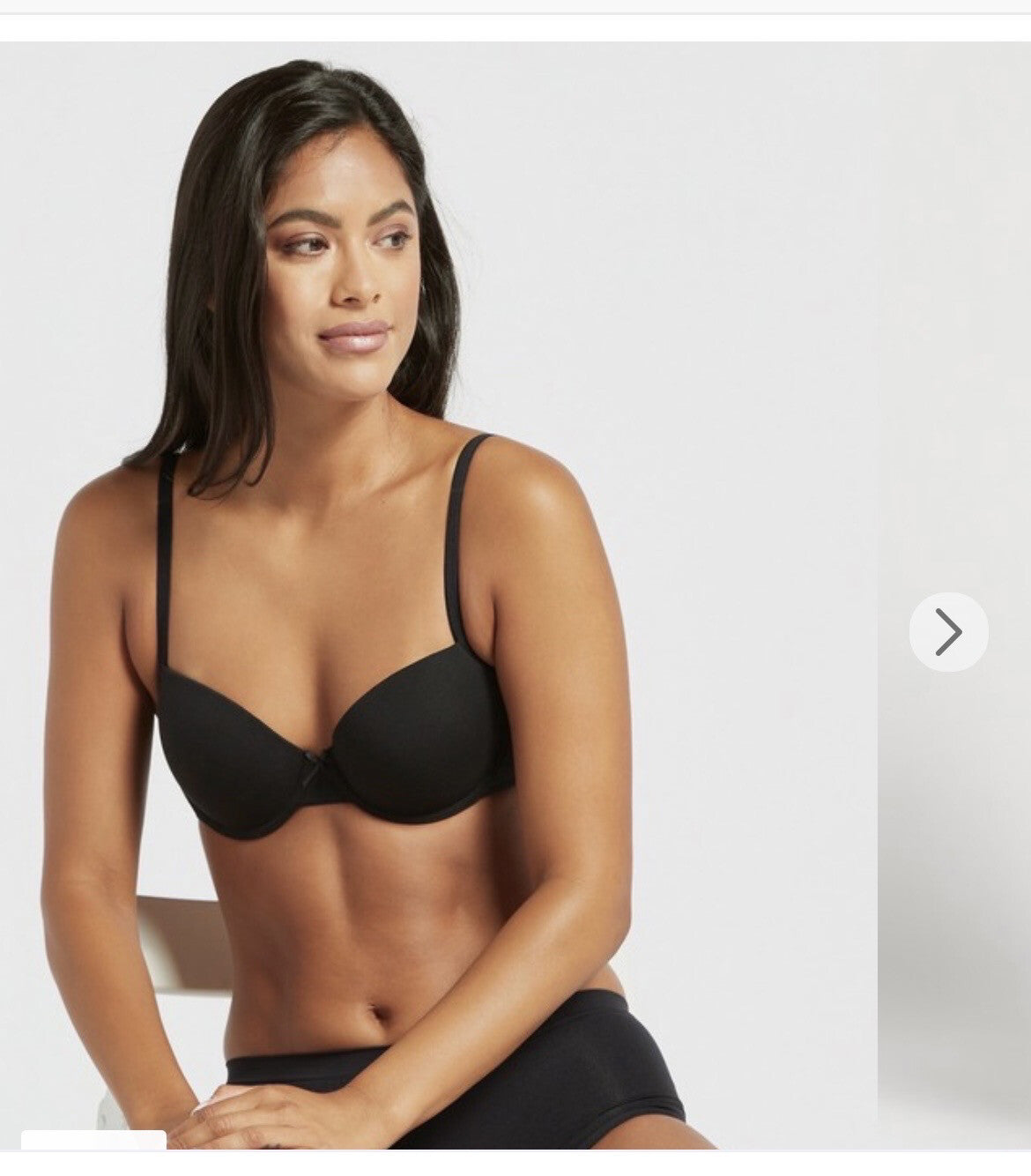 Black T-shirt Bra