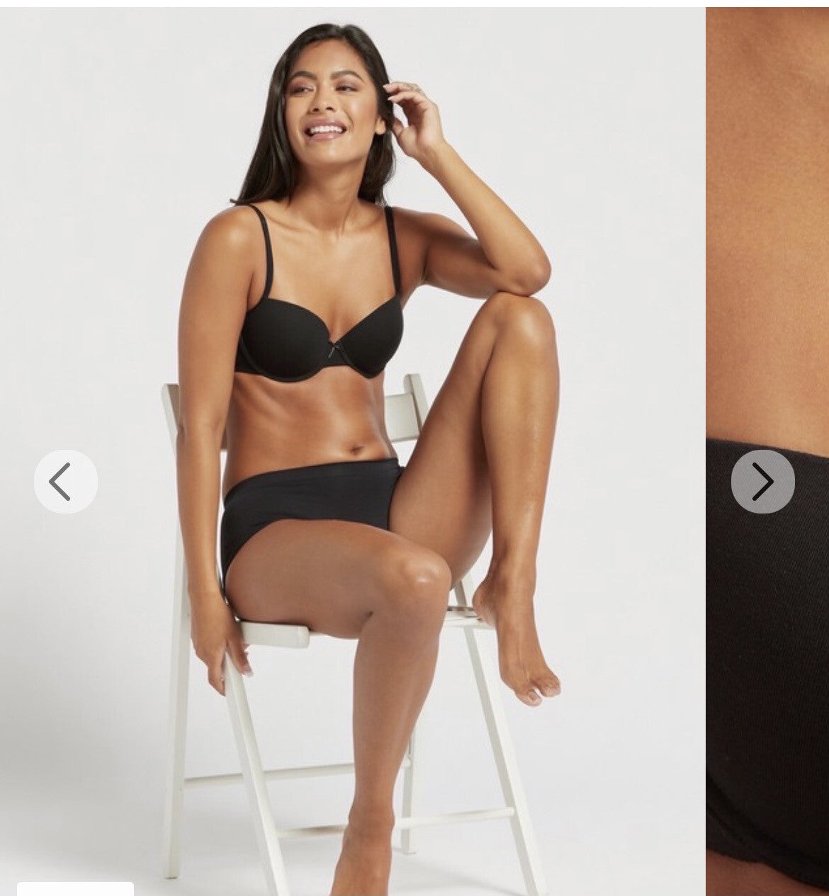 Black T-shirt Bra