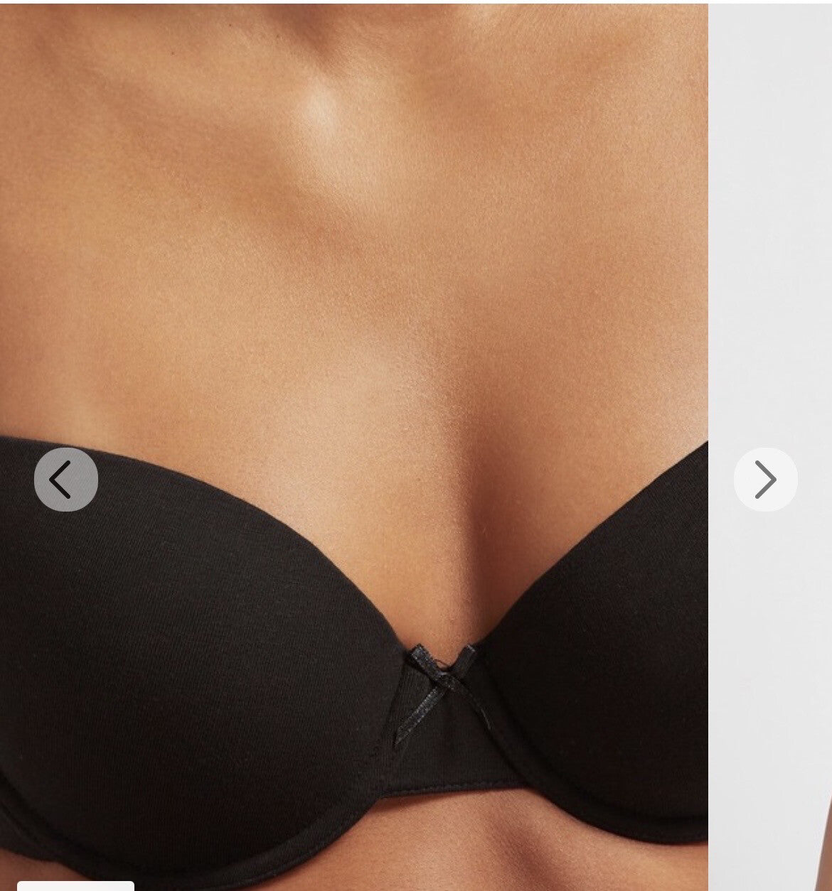 Black T-shirt Bra