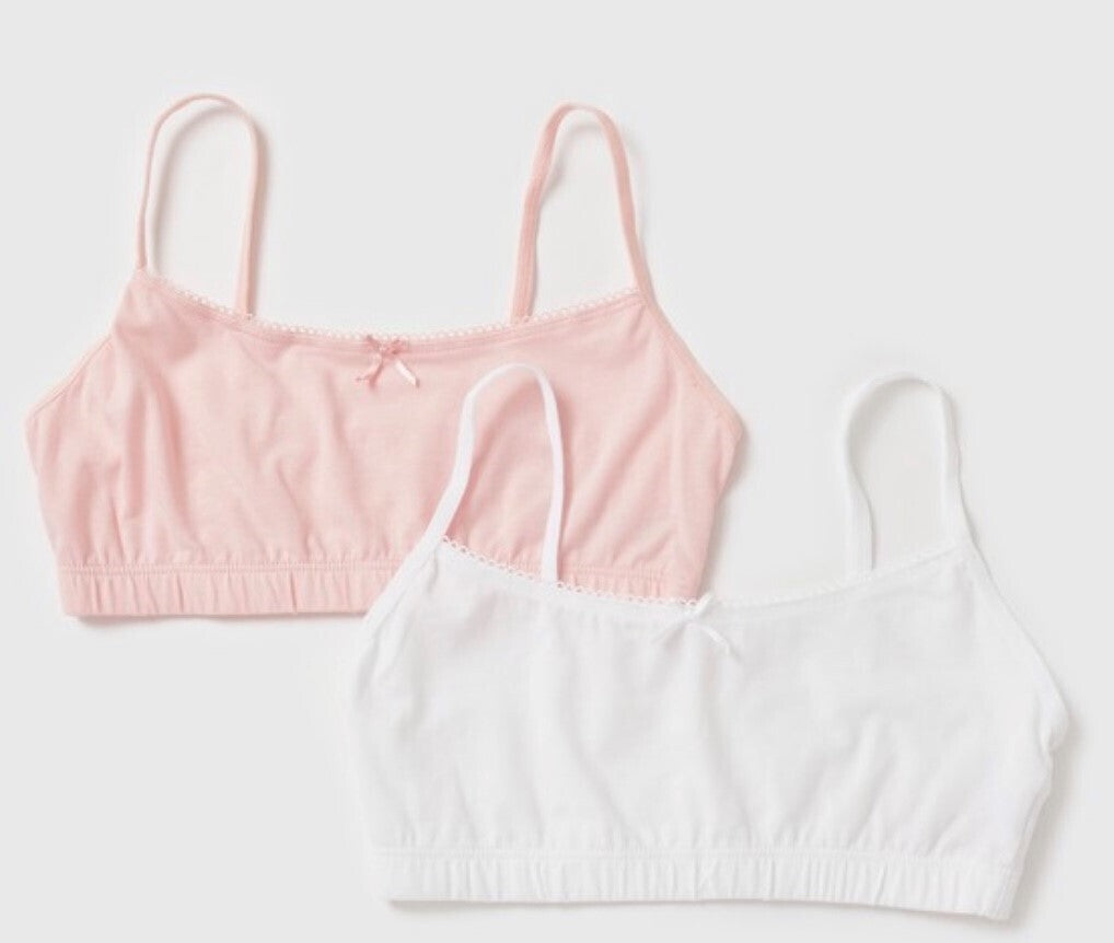 Set of 2- Crop Top Trainer Bra