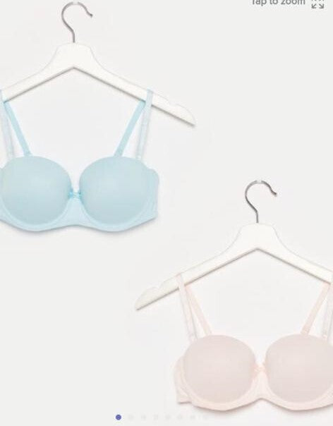 Cotton Candy Push Up Balconette Bra - Pack of 2
