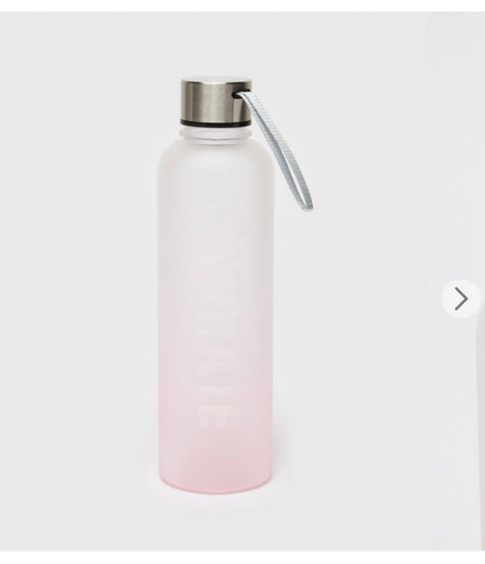 Text Print BPA Free Bottle in Pink Colour - 750ml