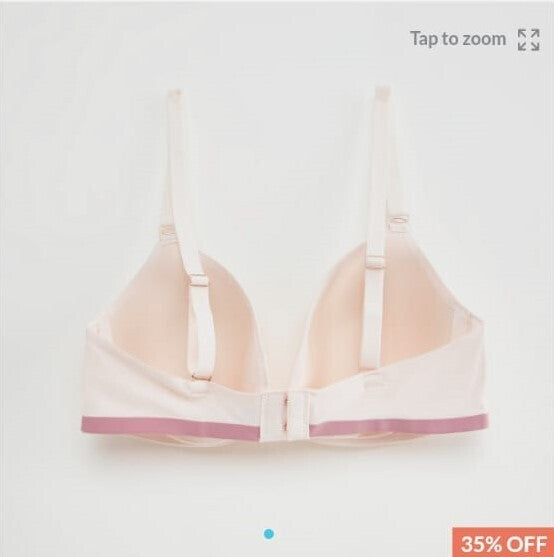 Nude Non Wired Bra & Matching Panties - Set of 2