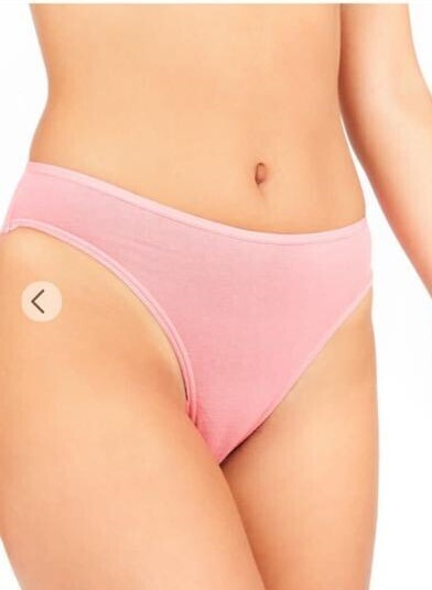 Solid Dyed Hi Leg Briefs - Pack of 5