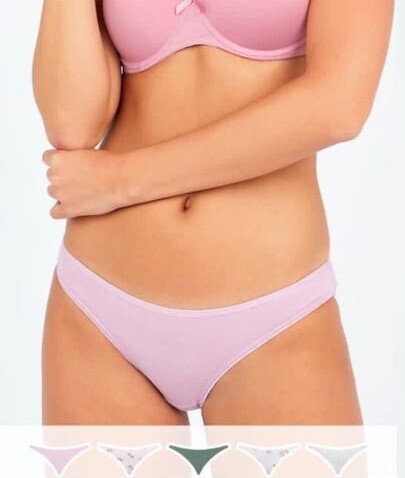Gardenia Bikini Briefs - Pack of 5