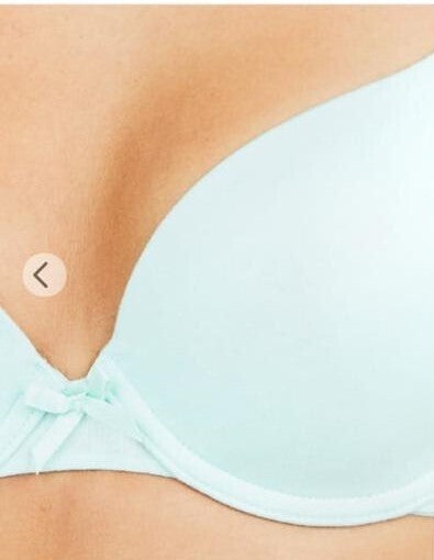 Rain Forest Solid Plunge Bra with Hook and Eye Closure - Pack of 2